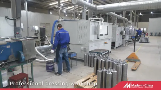 125mm Concrete Floor Grinding Wheel with Zigzag Diamond Segment Metal Bond