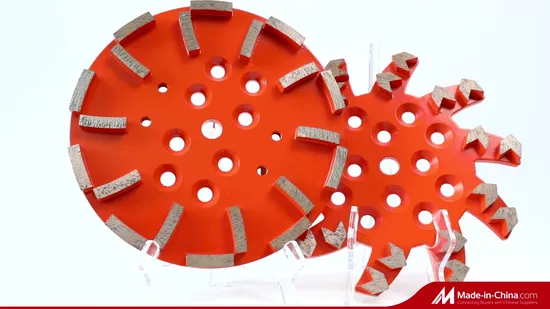 Light Diamond Double Row Grinding Cup Wheel for Concrete Grinding/Diamond Tool 