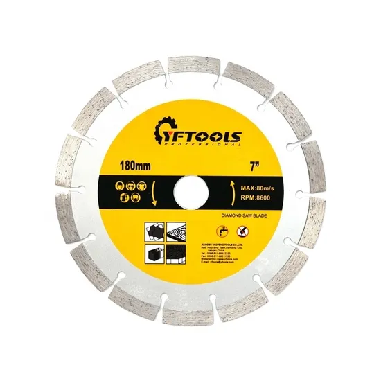 125 mm Cold Pressed Diamond Segmented Saw Blade for Concrete Granite Cutting 