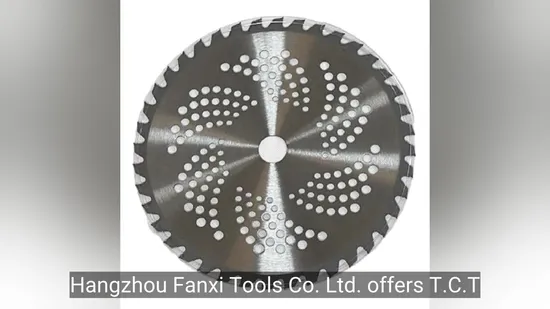 High Performance T. C. T. Saw Blades for Grass and Branch Cutting 