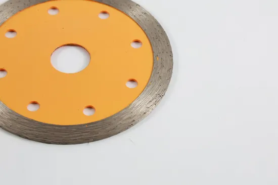 Segmented Cutting Disc Diamond Saw Blade, with T Type Protective Segment, Cold Pressed Crafted, 4