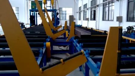 Horizontal H Beam Saw Welding Assembly Welding Steel Structure Production Line 