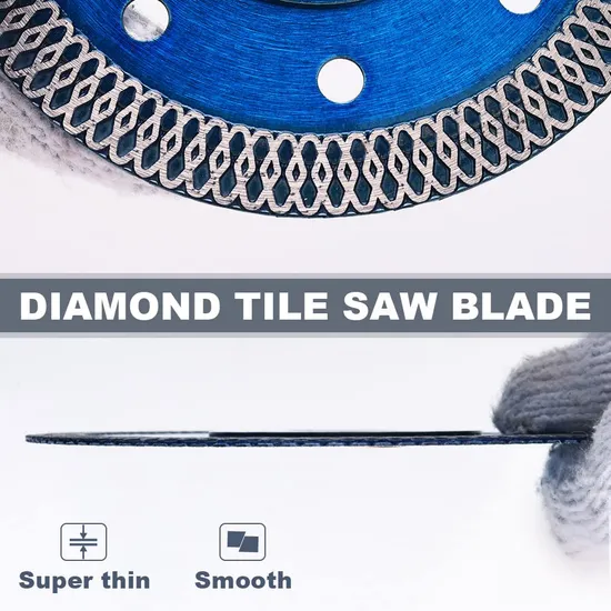110mm Cutting Disc Hot Pressed Cutting Tool Super Thin Flower Type Diamond Saw Blade/Circular Saw Blade/Tile Saw Blade/Dimond Cutter Cutting Blade for Ceramics 