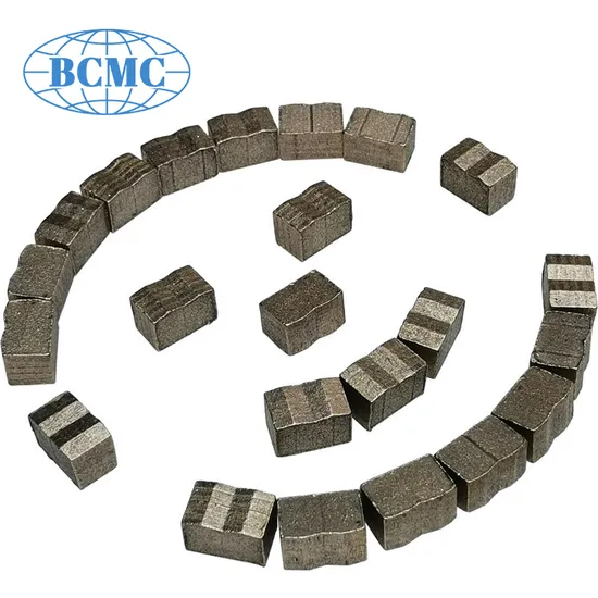 Bcmc Hot Pressed Sintered Saw Blade Diamond Segment for Marble Granite Concrete Basalt Stone Cutting 