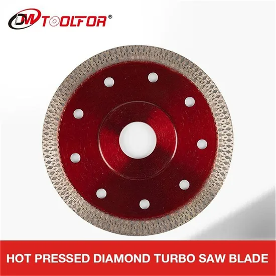 Professional 110mm Cold Pressed Segmented Diamond Saw Blade for Marble 