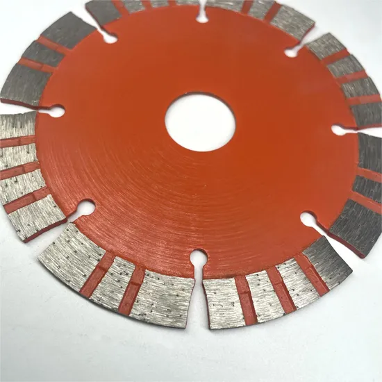 Customized High Cutting Speed Cold Pressed Sintered Stone Tools Diamond Saw Blade 