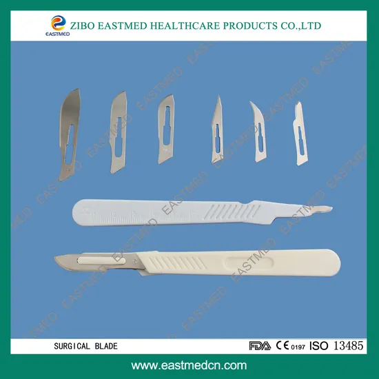 Sharp Point Stainless Steel Surgical Blade 