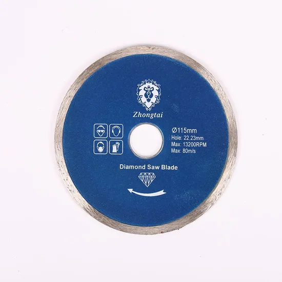 4.3 Inch 115mm Cold Pressed Sintered Diamond Saw Blade Cutting Disc for Cutting Marble Granite and Concrete 