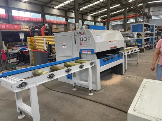 Multiple Blades Saw Wood Board Cutting Circular Sawmill Production Line 