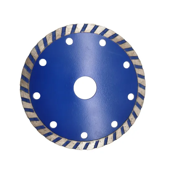 Hot Pressed Masonry Cutting Disc Square Ripple Diamond Saw Blade 