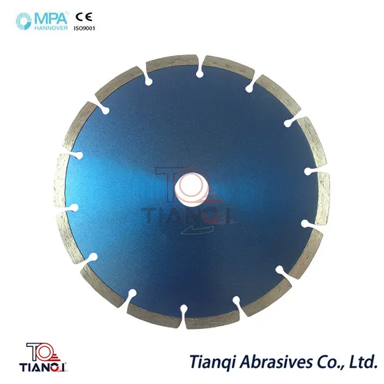 Hot Pressed Diamond Cutter Segmented Saw Blade for Marble Cutting 