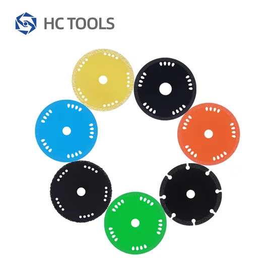 Vacuum Brazed Stone Metal Cutting Diamond Saw Blade 